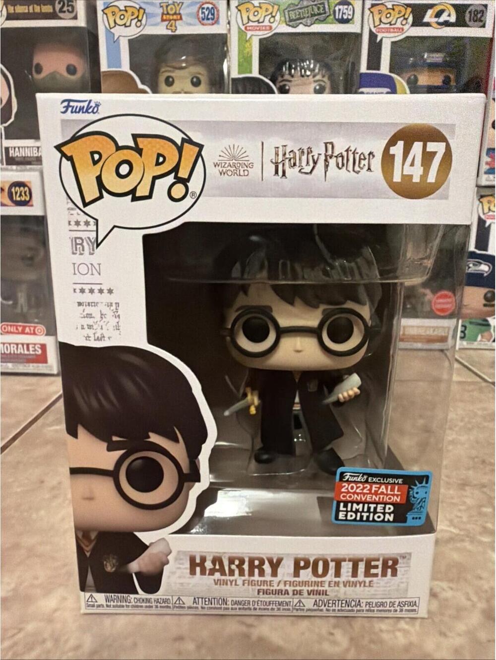 Funko Pop! Harry Potter #147 New York Fall Convention Exclusive w/Protector
